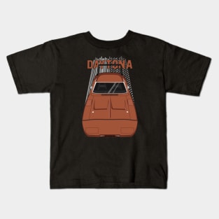 Dodge Charger Daytona 1969 - copper Kids T-Shirt